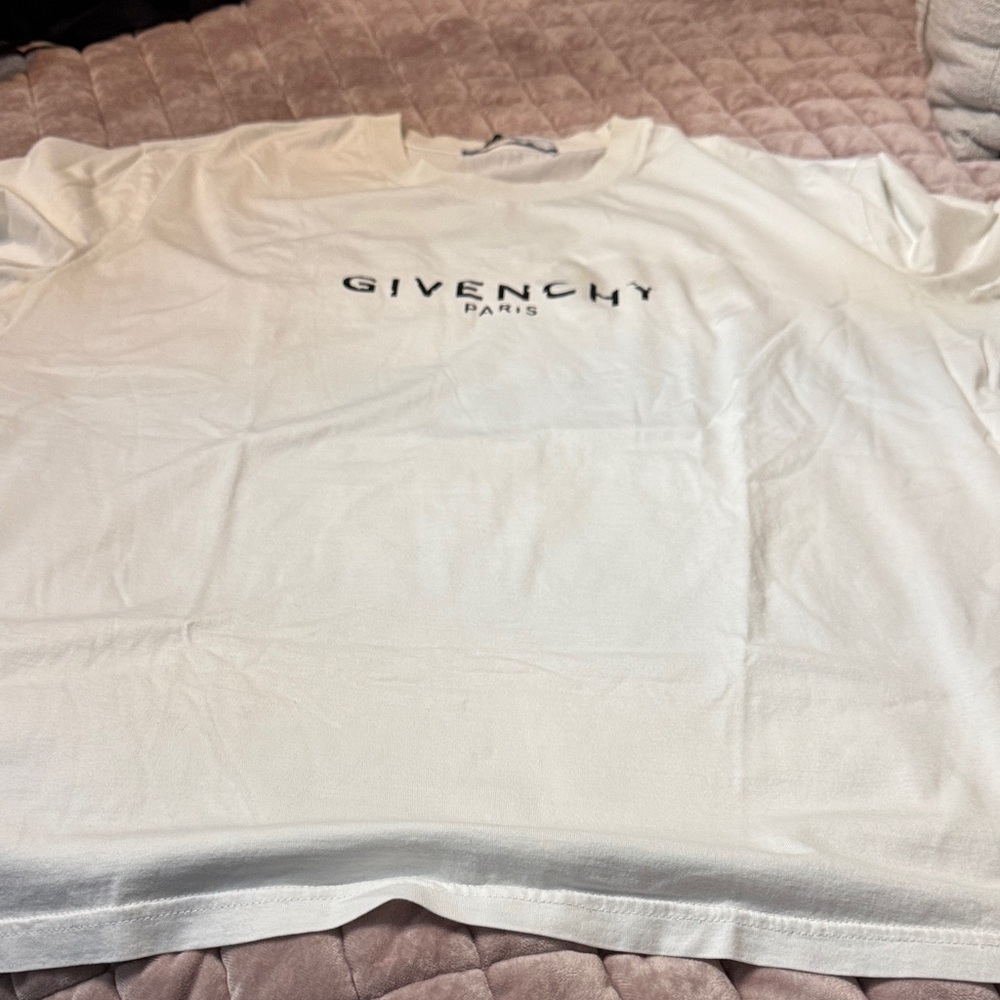 Givenchy white tee with graphic